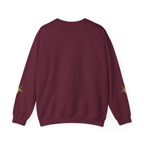 OES Sweatshirt - Faith Truth & Love with The Colorful Eastern Star - Bricks Masons