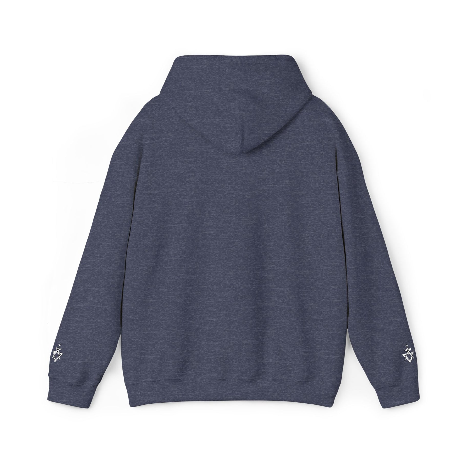 Allied Masonic Degrees Hoodie - Soft Cotton Poly Blend Embroidered Front Motif - Bricks Masons
