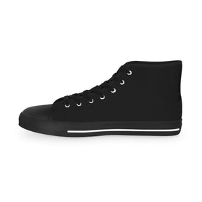 Widows Sons Sneaker - High Top Black & White Bikers Emblem - Bricks Masons