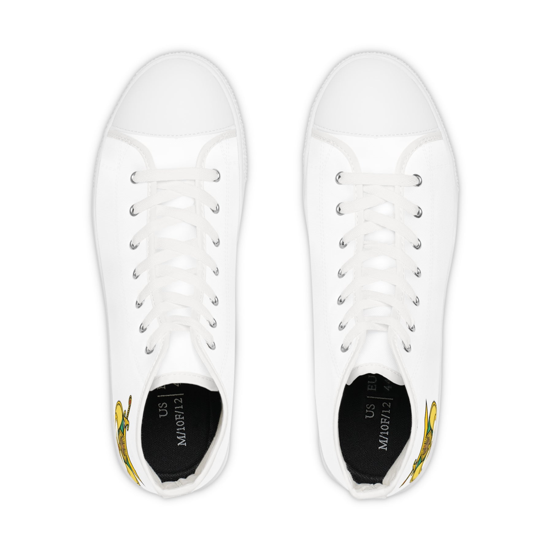 Daughters of Sphinx Sneaker - High Top Black & White - Bricks Masons