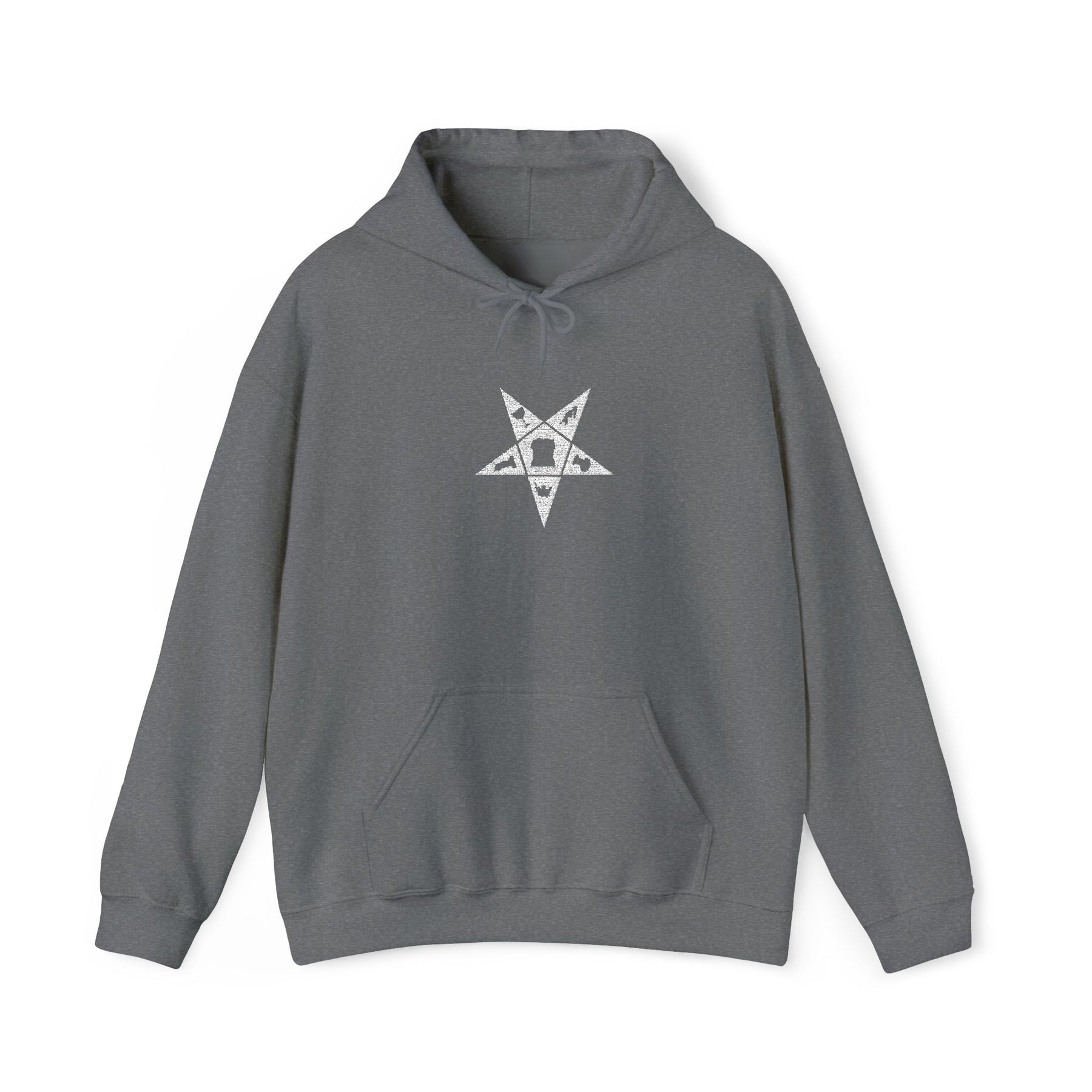 OES Hoodie - Soft Cotton Poly Blend Signature Front Stitch - Bricks Masons