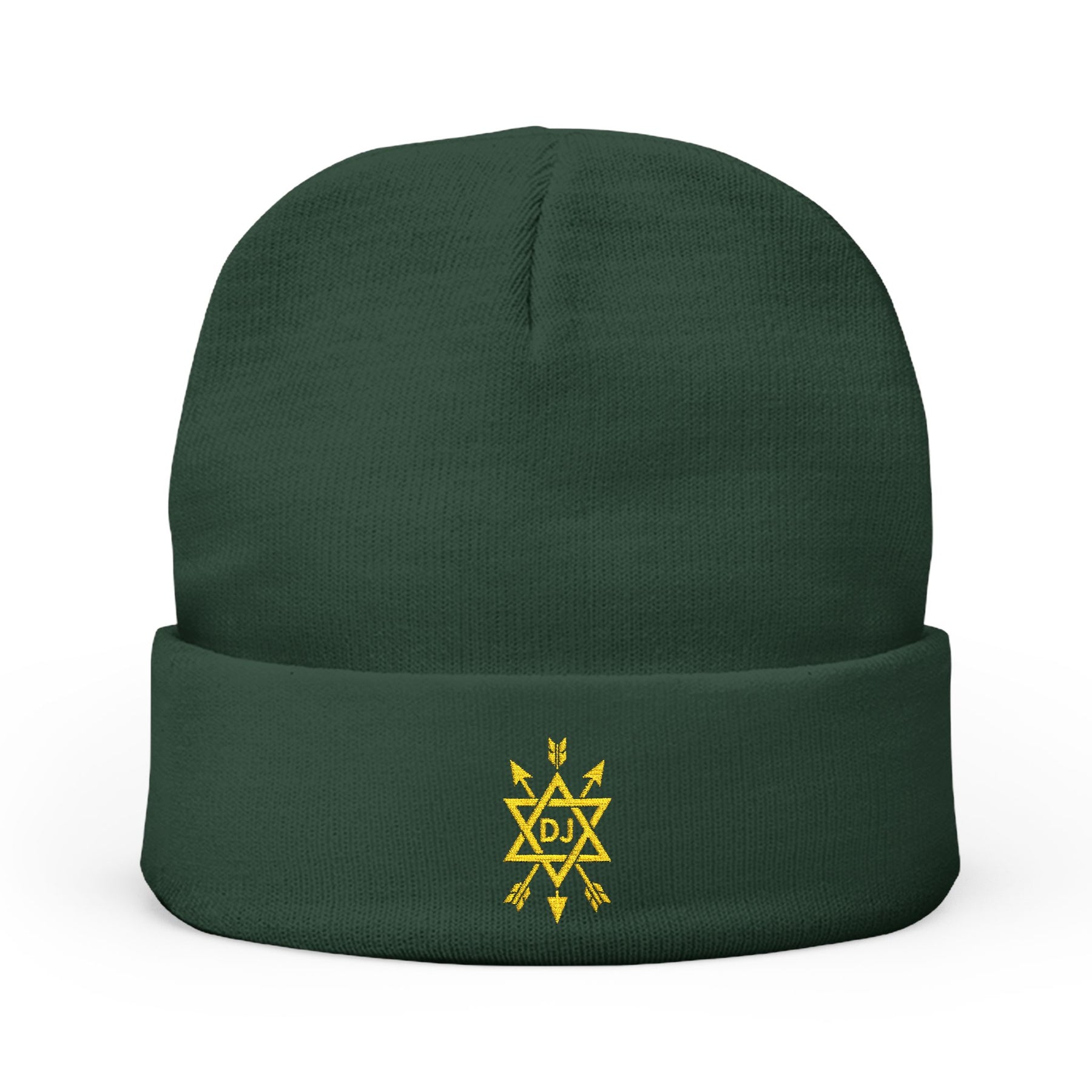 Order Of The Secret Monitor Beanie - Knit Embroidery Various Colors - Bricks Masons