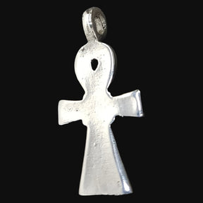 Ankh Cross of Life Pendant in Silver 4 x 2.5 cm 10 g Art 777 - Bricks Masons