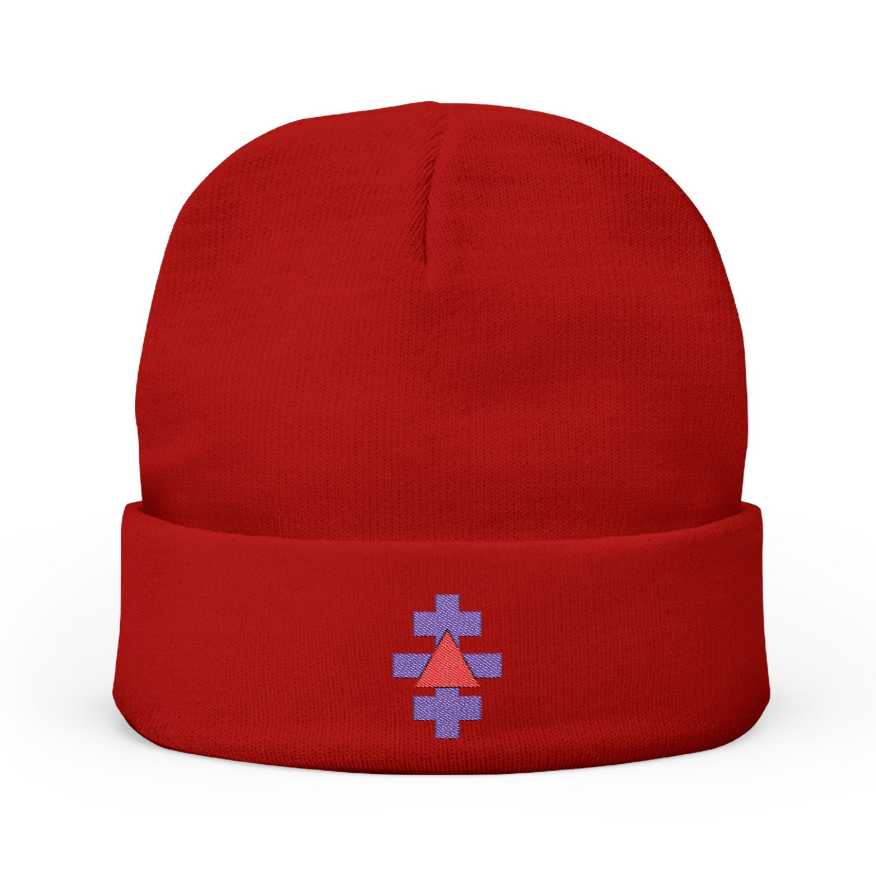 Knight Templar Priests Beanie - Knit Embroidery Emblem - Bricks Masons