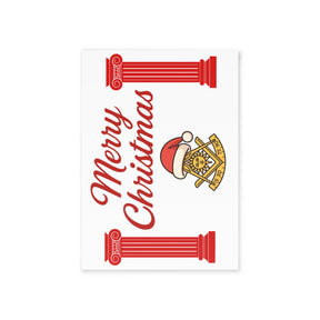 Past Master Blue Lodge Greeting Card -  (Two-sided print) - Bricks Masons