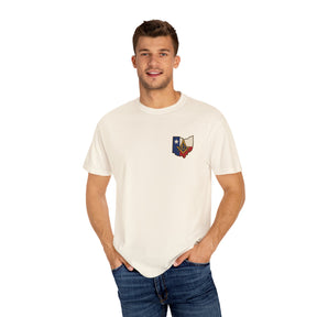 Master Mason Blue Lodge T-Shirt - Garment-Dyed Ohio Mason - Bricks Masons