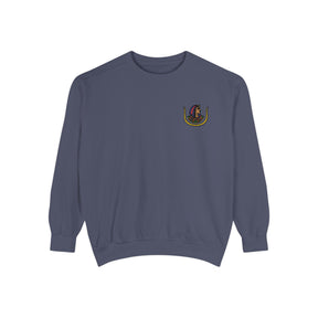 DOI Sweatshirt - Symbolic Embroidery Crewneck - Bricks Masons
