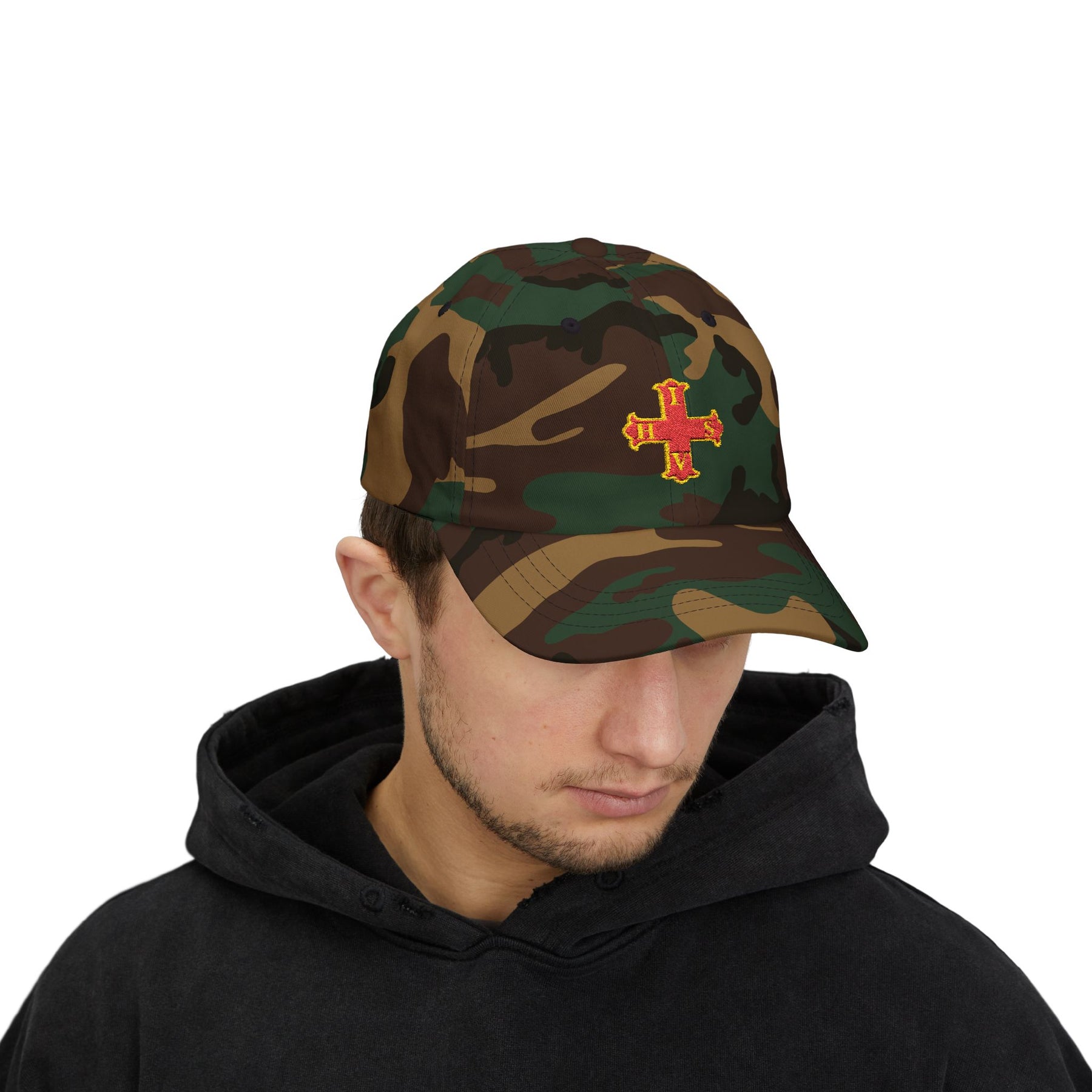 Red Cross of Constantine Baseball Cap - Cotton Various Colors - Bricks Masons