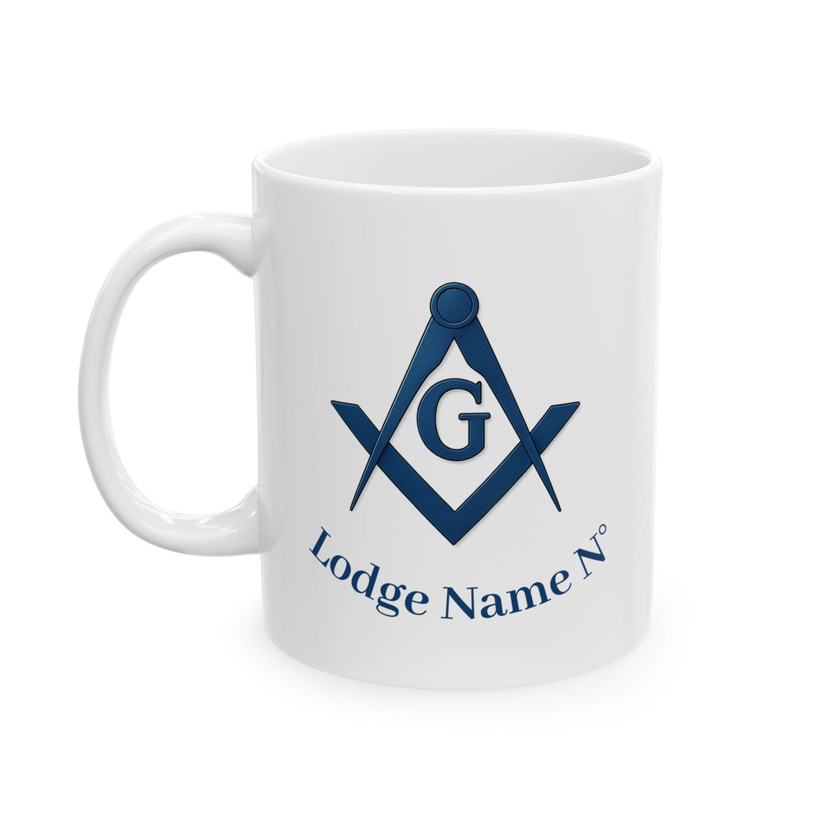 Master Mason Blue Lodge Mug - (11oz, 15oz) - Bricks Masons