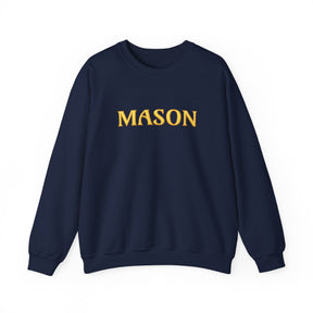 Master Mason Blue Lodge Sweatshirt - Mason S&amp;C G mit zwei Säulen