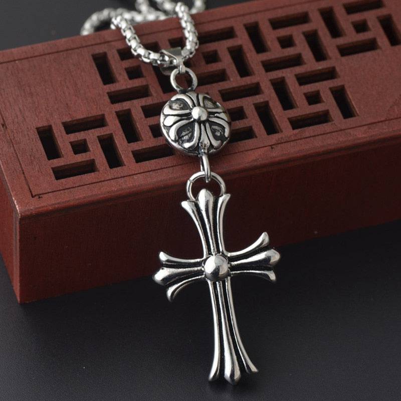 Knights Templar Commandery Necklace - Medieval Iron Cross