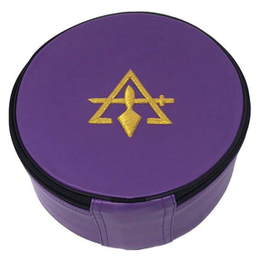 Council Crown Cap Case - Purple Sword & Trowel