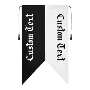 Knights Templar Commandery Banner - Customizable Beauceant Machine Made