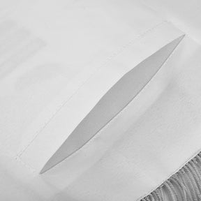 Master Mason Blue Lodge Apron - All White Bullion With Wreath Customizable Anniversary Year - Bricks Masons