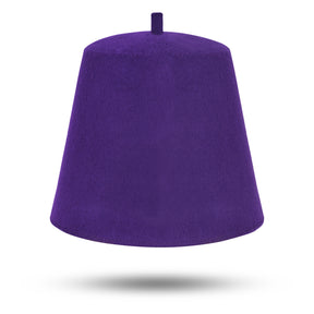 Masonic Fez Hat - Purple Wool Color - Bricks Masons