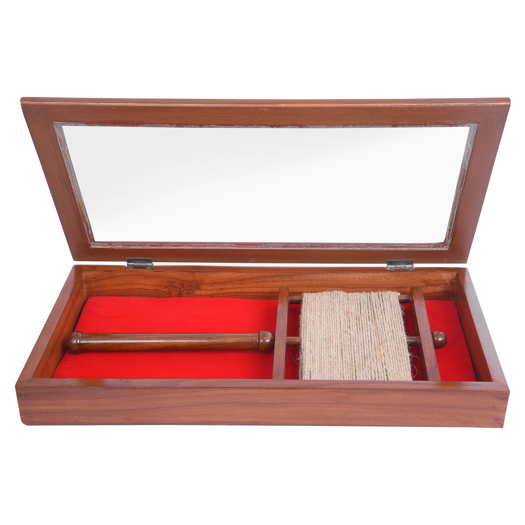 Masonic Skirret - Wooden Box - Bricks Masons