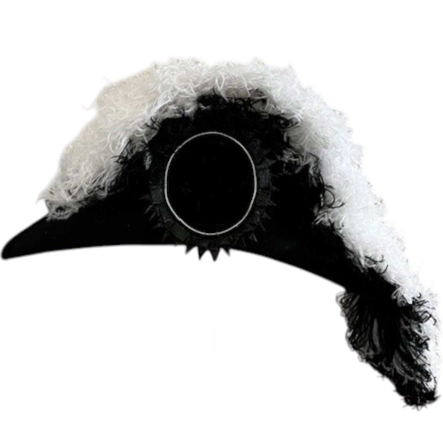 Grand Encampment Officer Knights Templar Chapeau - Black Underlayer Plumes - Bricks Masons