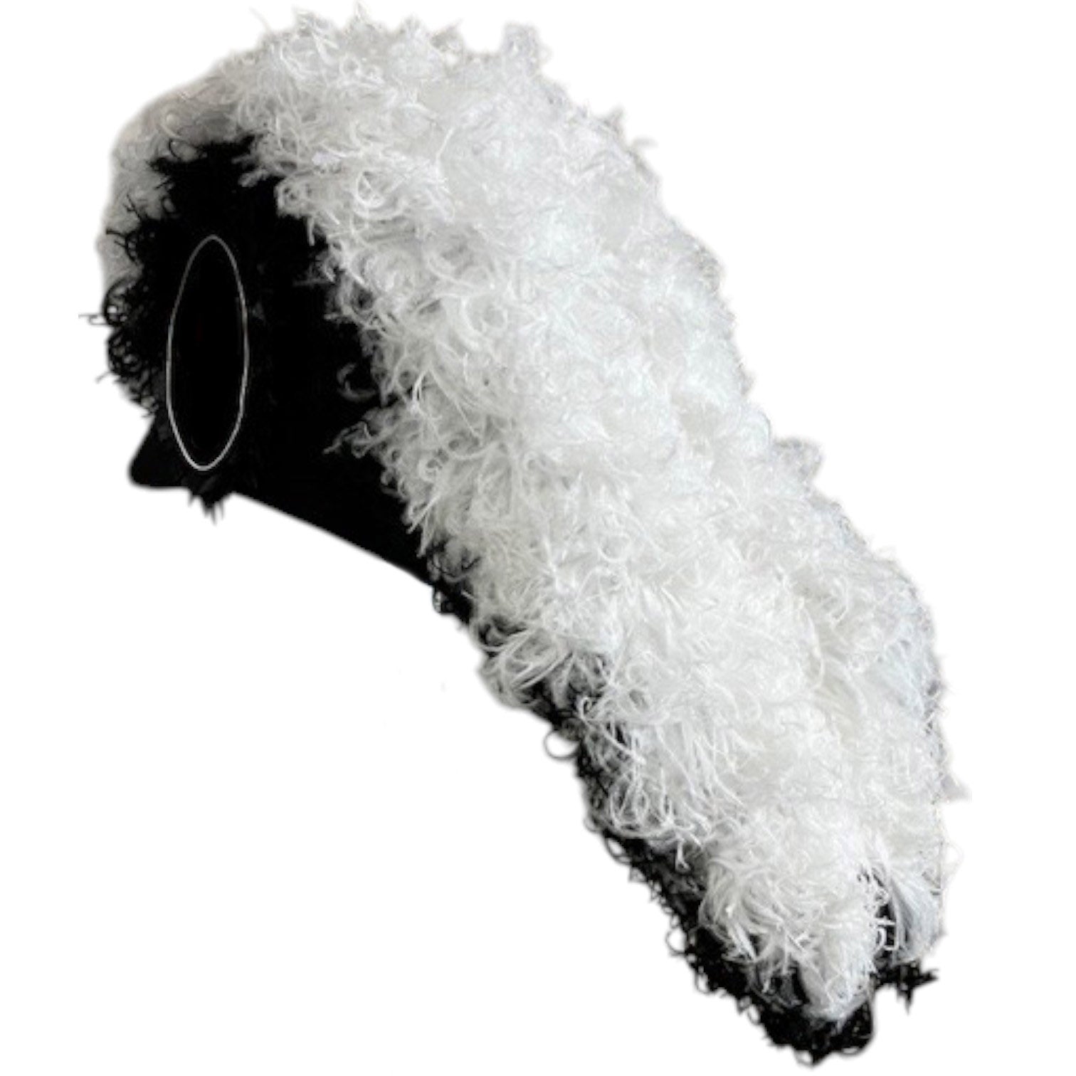 Line Officer Knights Templar Illinois Regulation Chapeau - Black Underlayer Plumes - Bricks Masons