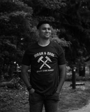Masonic T-Shirt - Hiram & Bros Various Colors - Bricks Masons