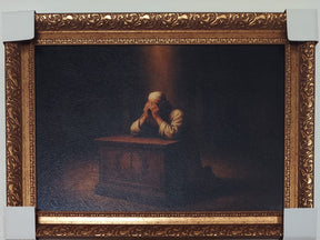 Framed Masonic Art - The Five-piece Chronological Series - Bricks Masons