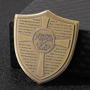 Knights Templar Commandery Coin - US Armor Of God - Bricks Masons