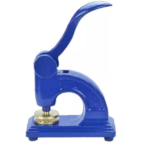Royal & Select Masters Long Reach Seal Press - Heavy Embossed Stamp Blue Color Customizable - Bricks Masons