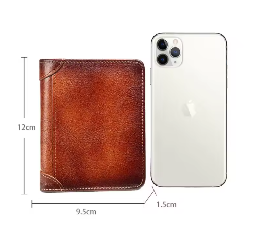 Master Mason Blue Lodge Wallet - Genuine Leather The Pursuit Of Knowledge - Bricks Masons