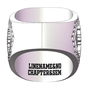 Master Mason Blue Lodge Ring - Sterling Silver Rhinestones With S&C - Bricks Masons