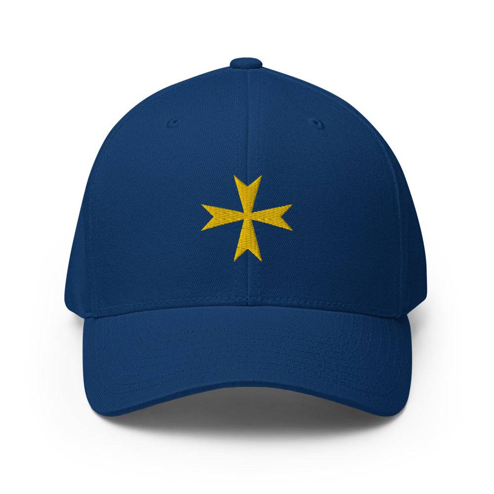 Order Of Malta Commandery Baseball Cap - Golden Embroidery