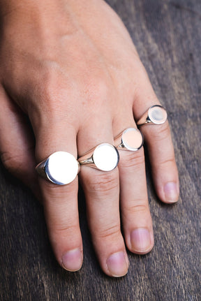 Master Mason Blue Lodge Ring - Silver Blue Enamel 925 Sterling Silver - Bricks Masons