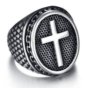 Knights Templar Ring - Cross - Bricks Masons