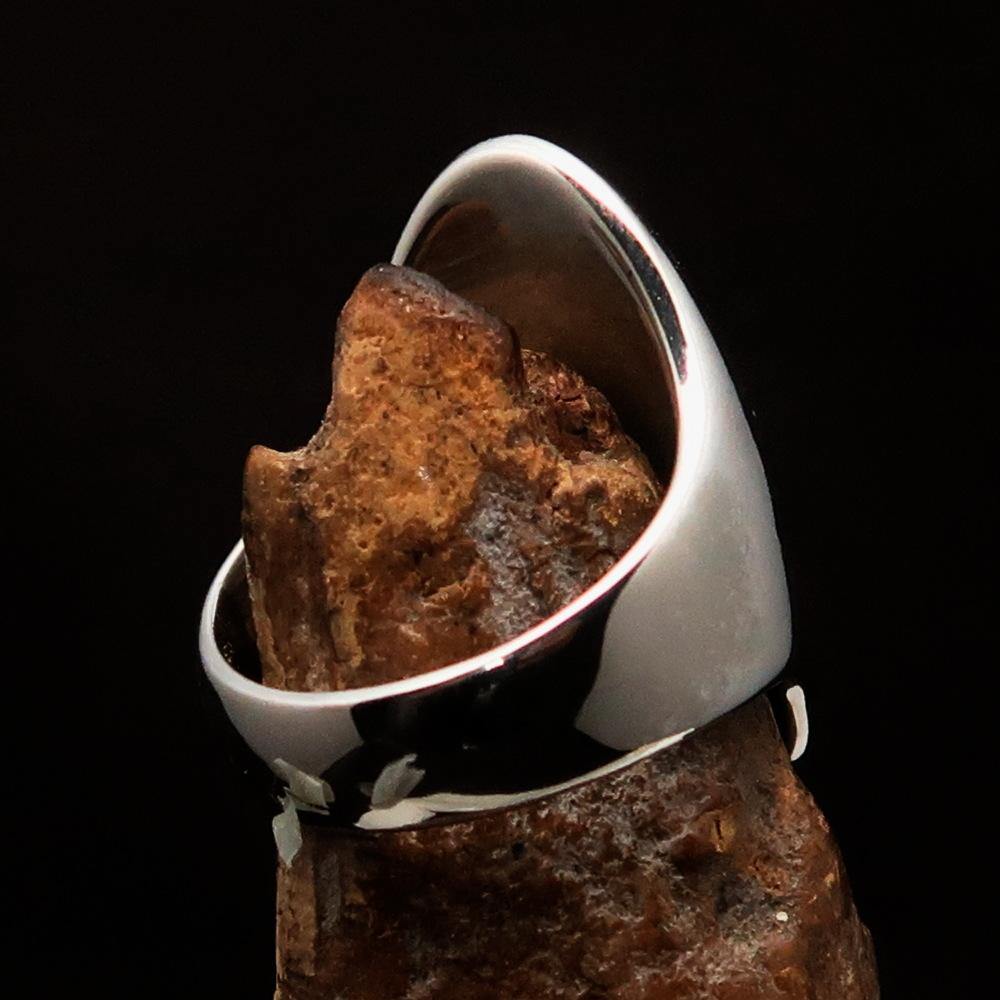 Knights Templar Ring - Red Cross Sterling Silver - Bricks Masons