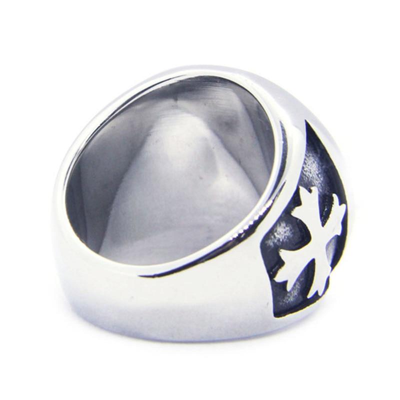 Knights Templar Ring - Saint Michael Protect Us Different Color - Bricks Masons