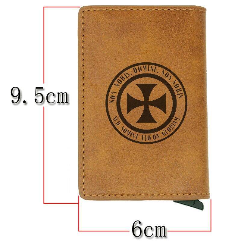 Knights Templar Wallet - Credit Card Holder (4 colors) - Bricks Masons