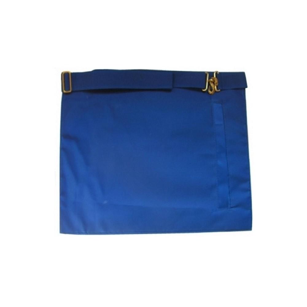 12th Degree Scottish Rite Apron - White & Royal Blue Moire