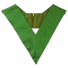 5th Degree Scottish Rite Collar - Green Moire