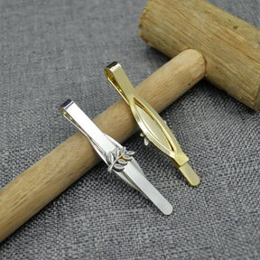 Masonic Tie Bar - Gold Plated Acacia Sprig - Bricks Masons