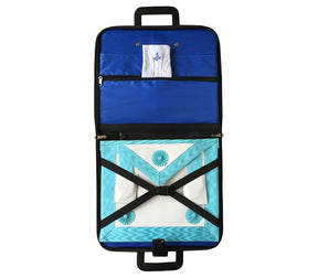Master Mason Blue Lodge Apron Case - Multiple Colors Square & Compass G MM/WM - Bricks Masons