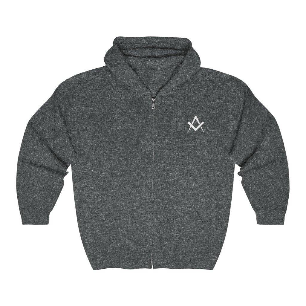 Master Mason Blue Lodge Hoodie - Various Colors Square & Compass - Bricks Masons