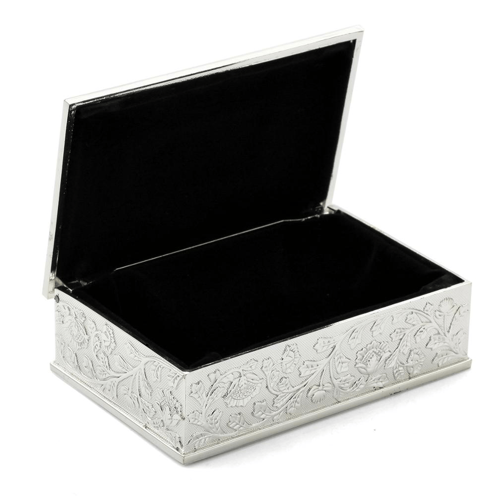 Master Mason Blue Lodge Jewelry Box - Black Velvet Lining - Bricks Masons