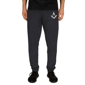 Master Mason Blue Lodge Jogger - Square and Compass Embroidery - Bricks Masons