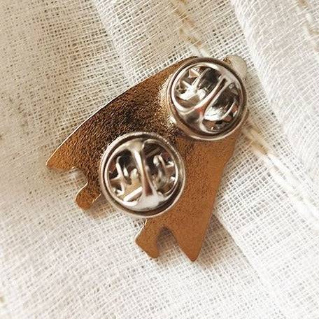 Master Mason Blue Lodge Lapel Pin - Masons Apron Superman - Bricks Masons