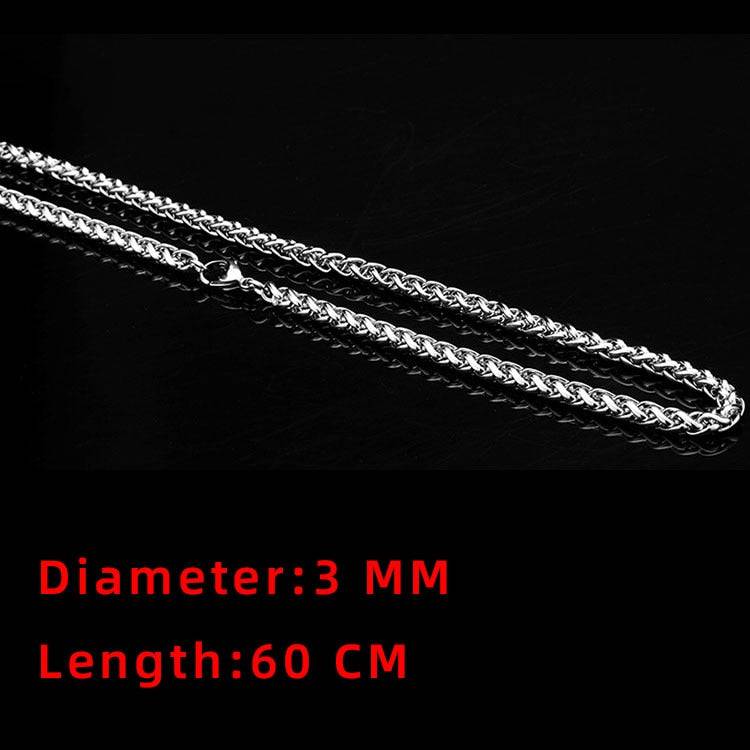 Master Mason Blue Lodge Necklace - Yellow Eye Stainless Steel - Bricks Masons