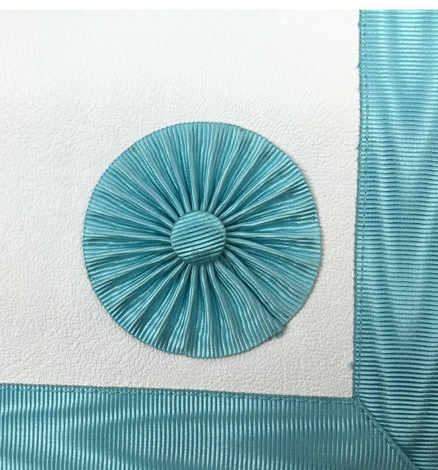 Master Mason Craft English Regulation Regalia Set - MM Apron, Officer Collar and Glove - Bricks Masons