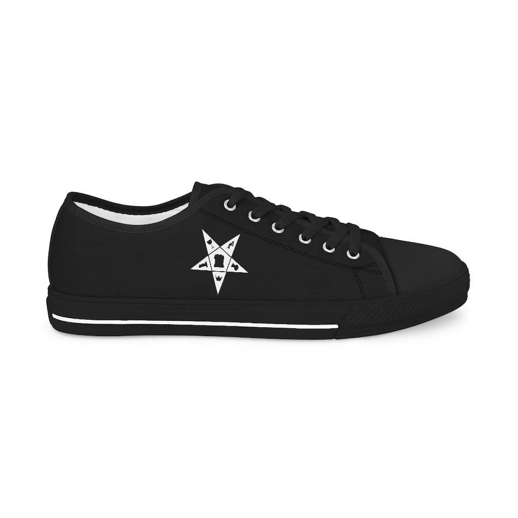 OES Sneaker - Low Top Black & White - Bricks Masons