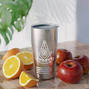 Past Master Blue Lodge Ringneck Tumbler - Various Colors 20oz - Bricks Masons