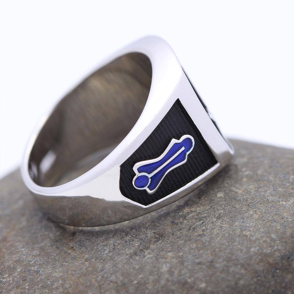 Master Mason Blue Lodge Ring - Plumb Trowel Sterling Silver