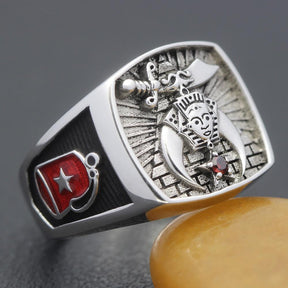 Shriners Ring - Sterling Silver