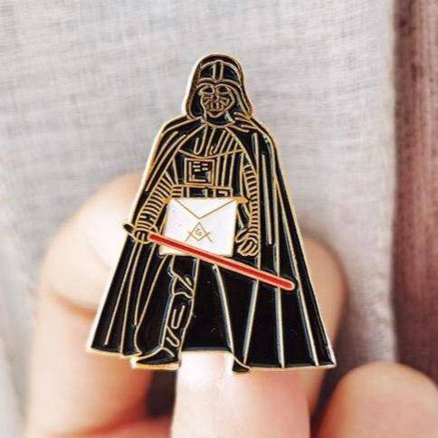 Masonic Lapel Pin - Star Wars Darth Vader