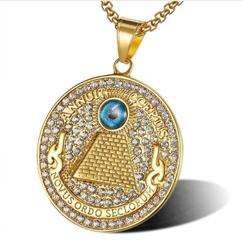 Eye Of Providence Necklace - NOVUS ORDO SECLORUM